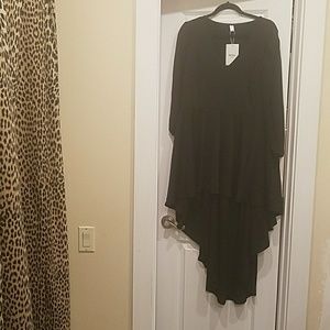 Long sleeve cocktail dress